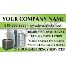 HVAC Business Card Magnet #15